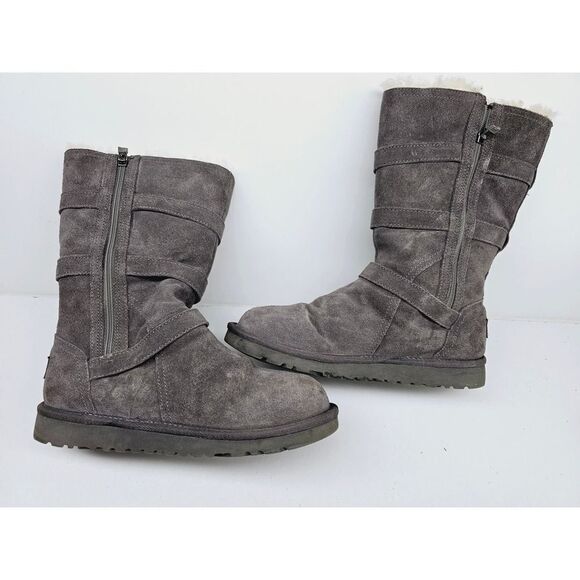 UGG Girls 5 Winter Boots - Picture 9 of 11